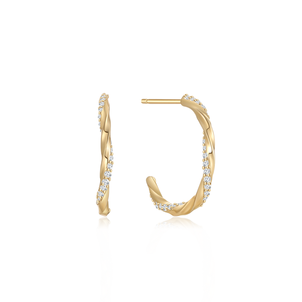 Guld ørestikker