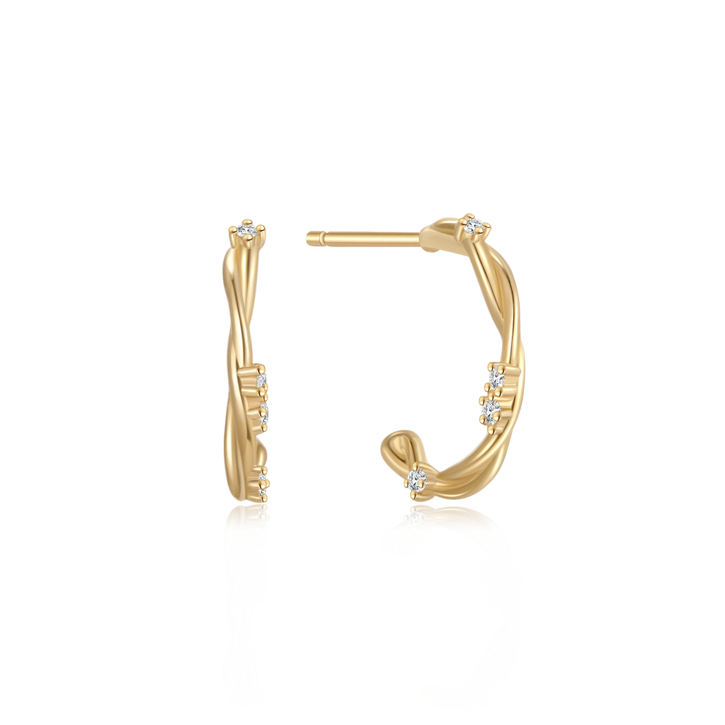 Guld ørestikker