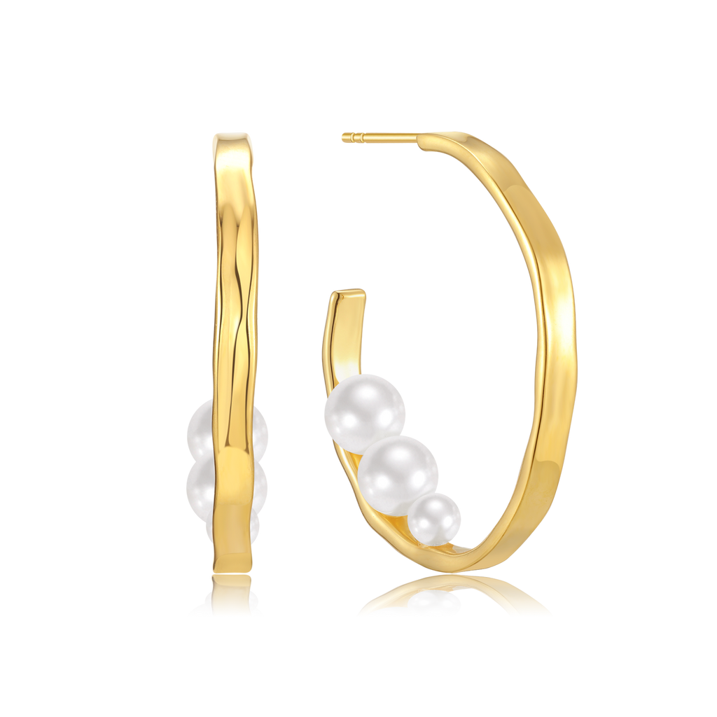 Forgyldt ørestikker