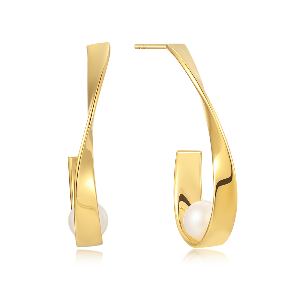 Forgyldt ørestikker