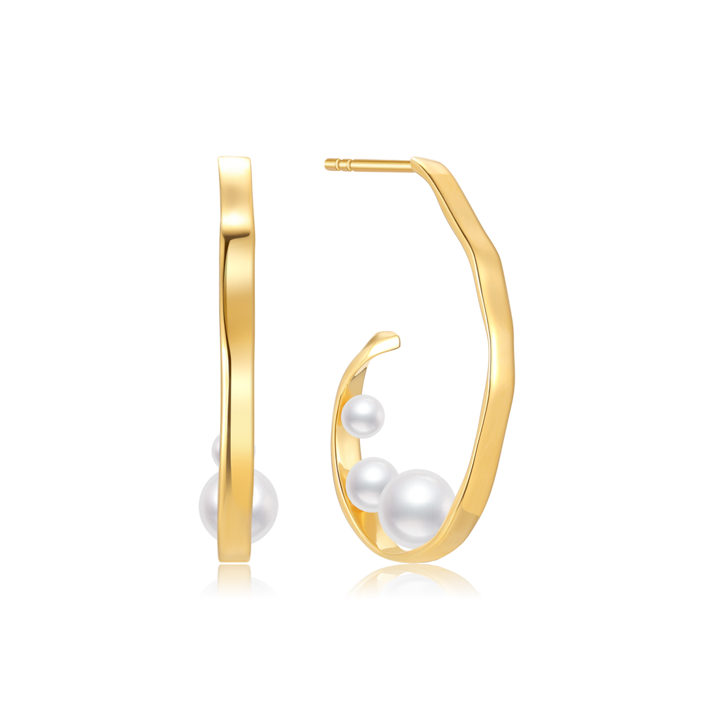 Forgyldt ørestikker