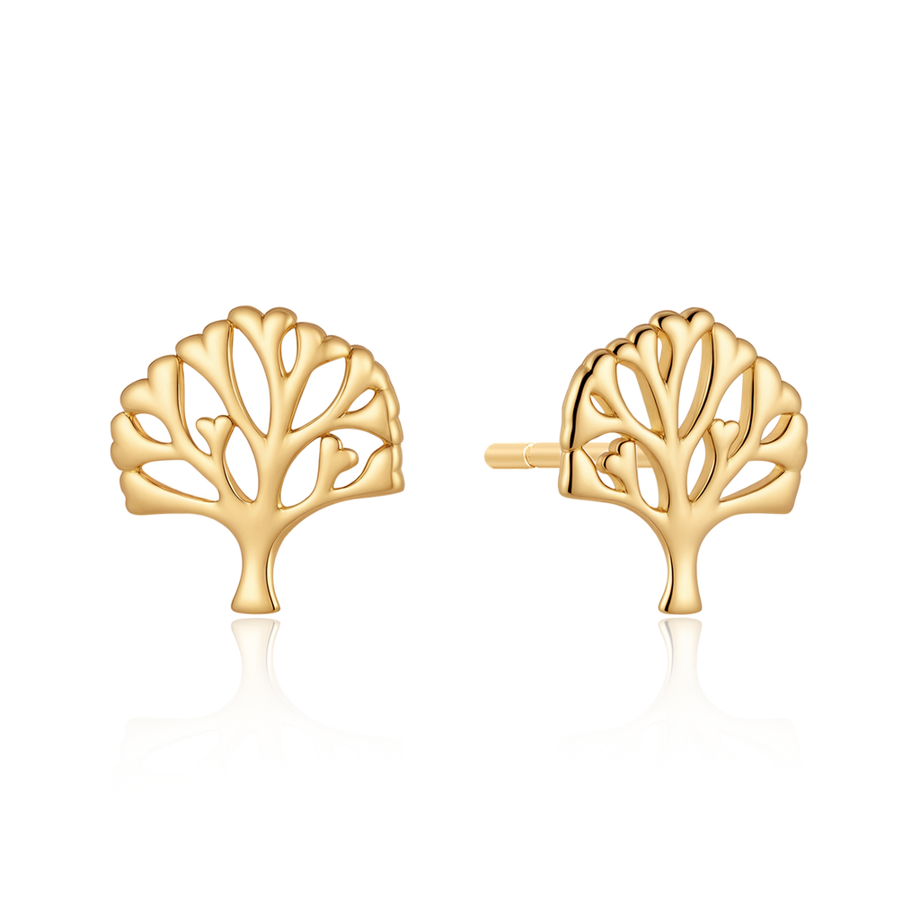 Forgyldt ørestikker