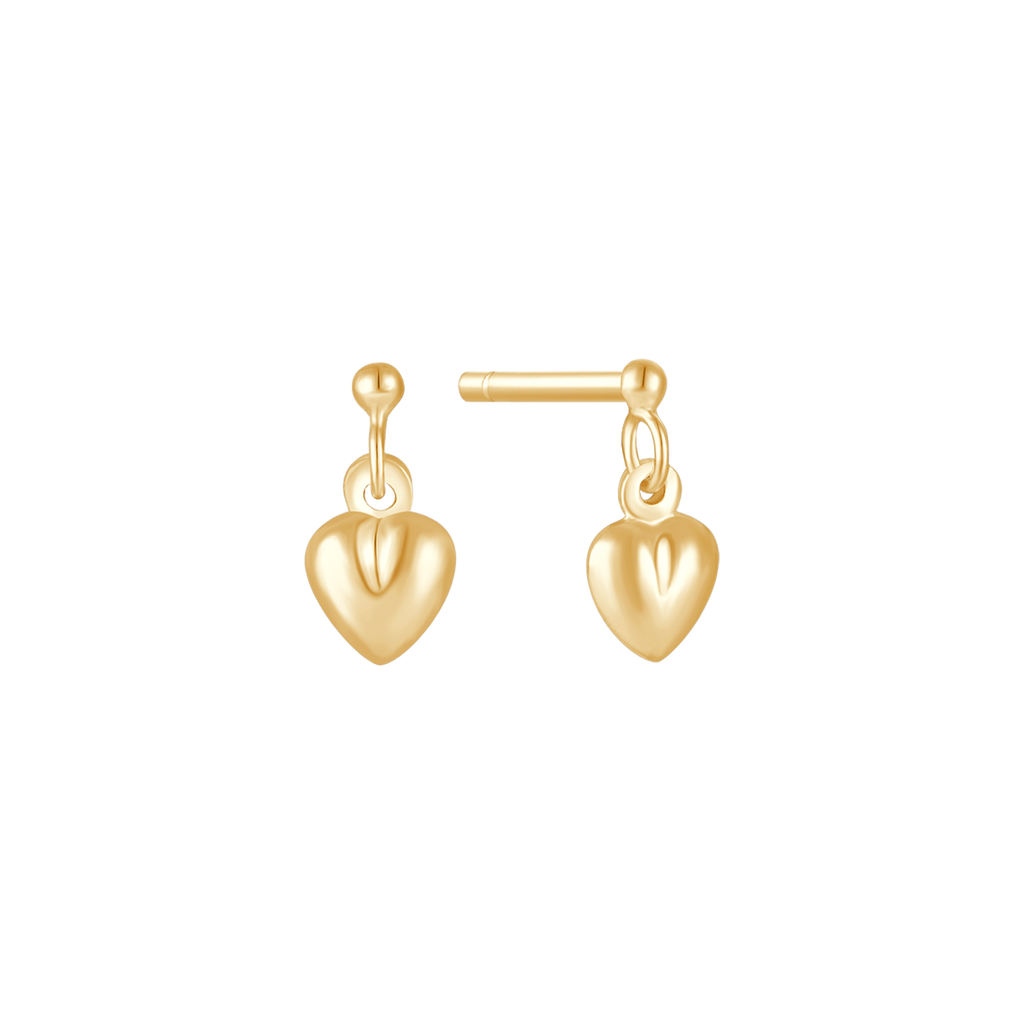 Ørehængere Buttet Hjerte