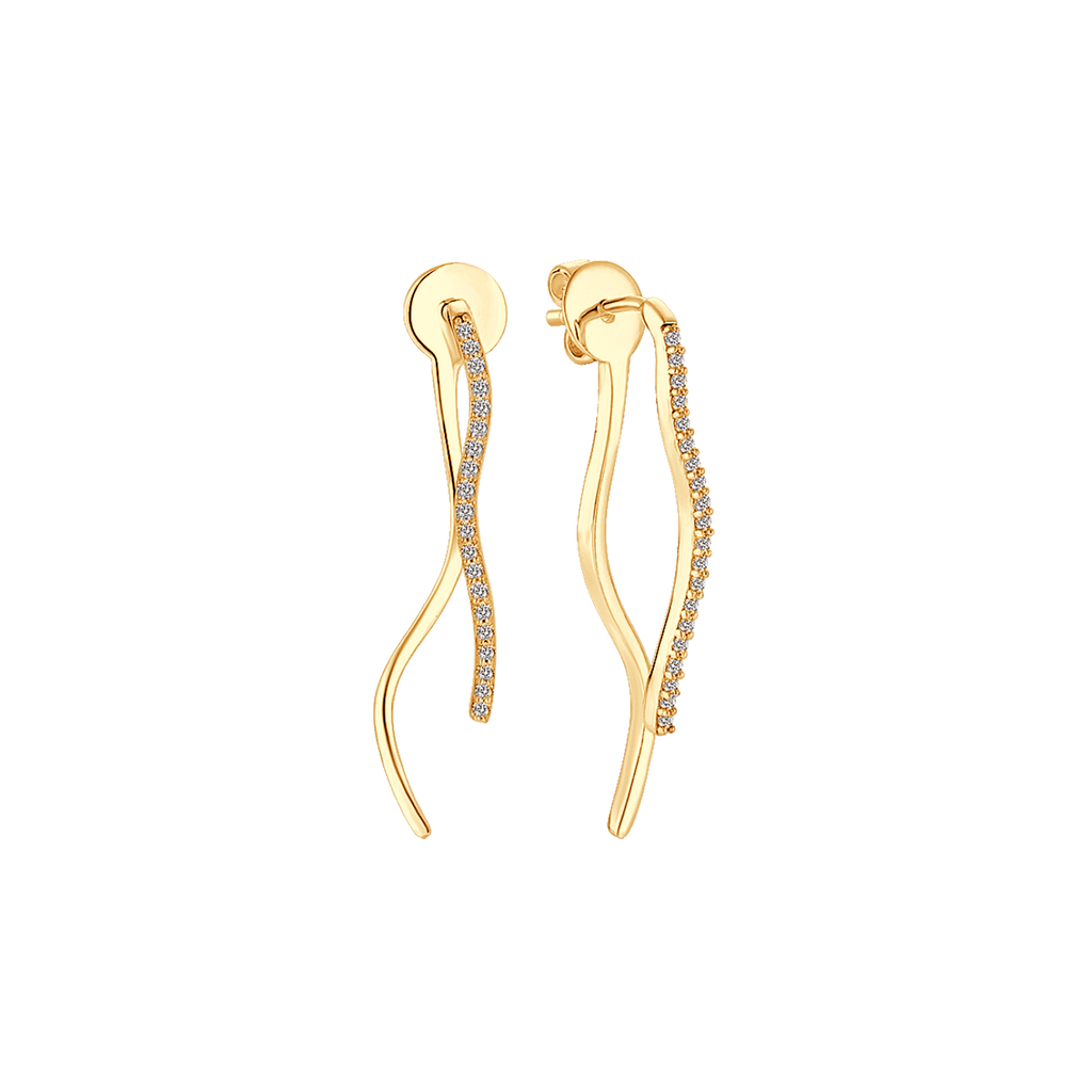 Ørehænger Bukket med Zirconia