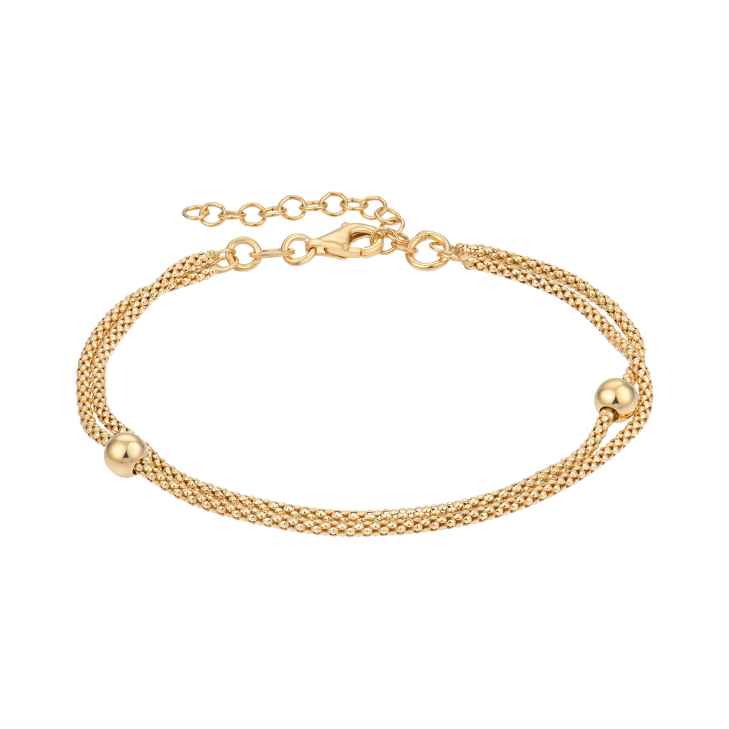 Kæde Armbånd 21 cm.