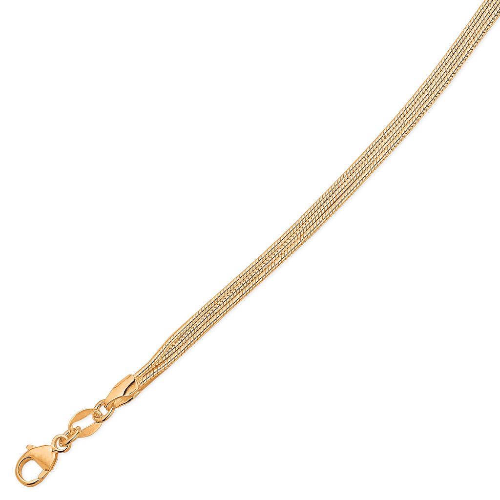 Sølvforgyldt collier