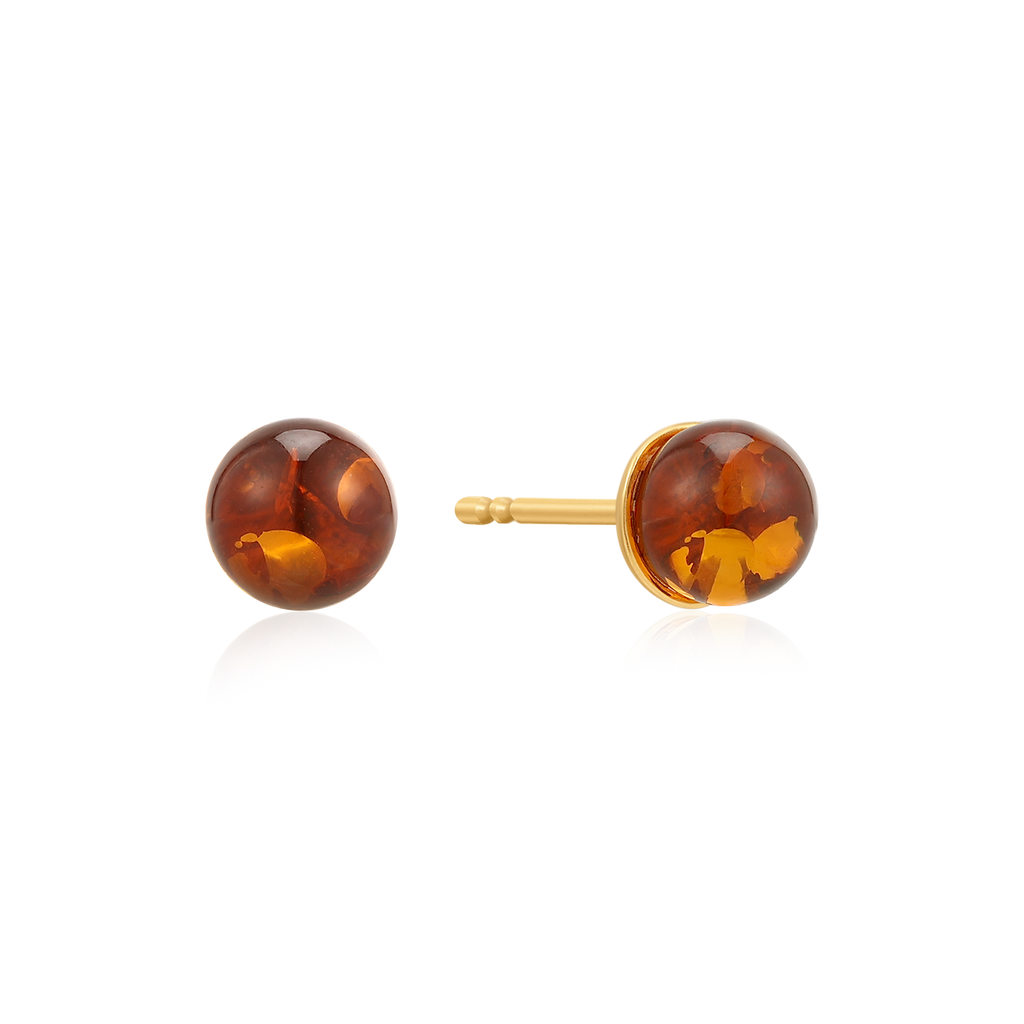 18 kt. Forgyldt Sølv Ørestikker